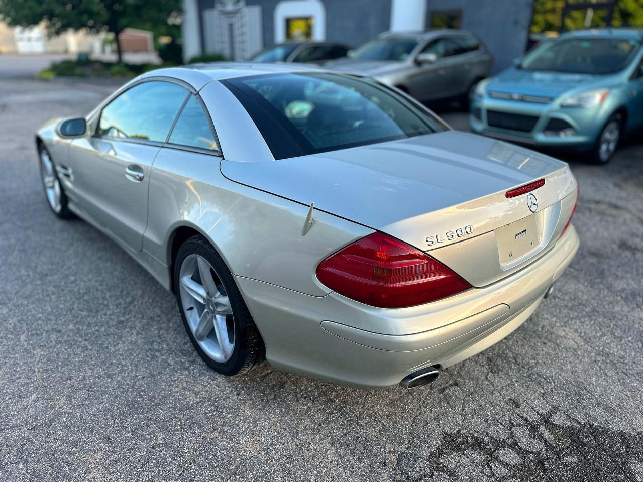 2003 Mercedes-benz Sl 500r Silver vin: WDBSK75FX3F009636