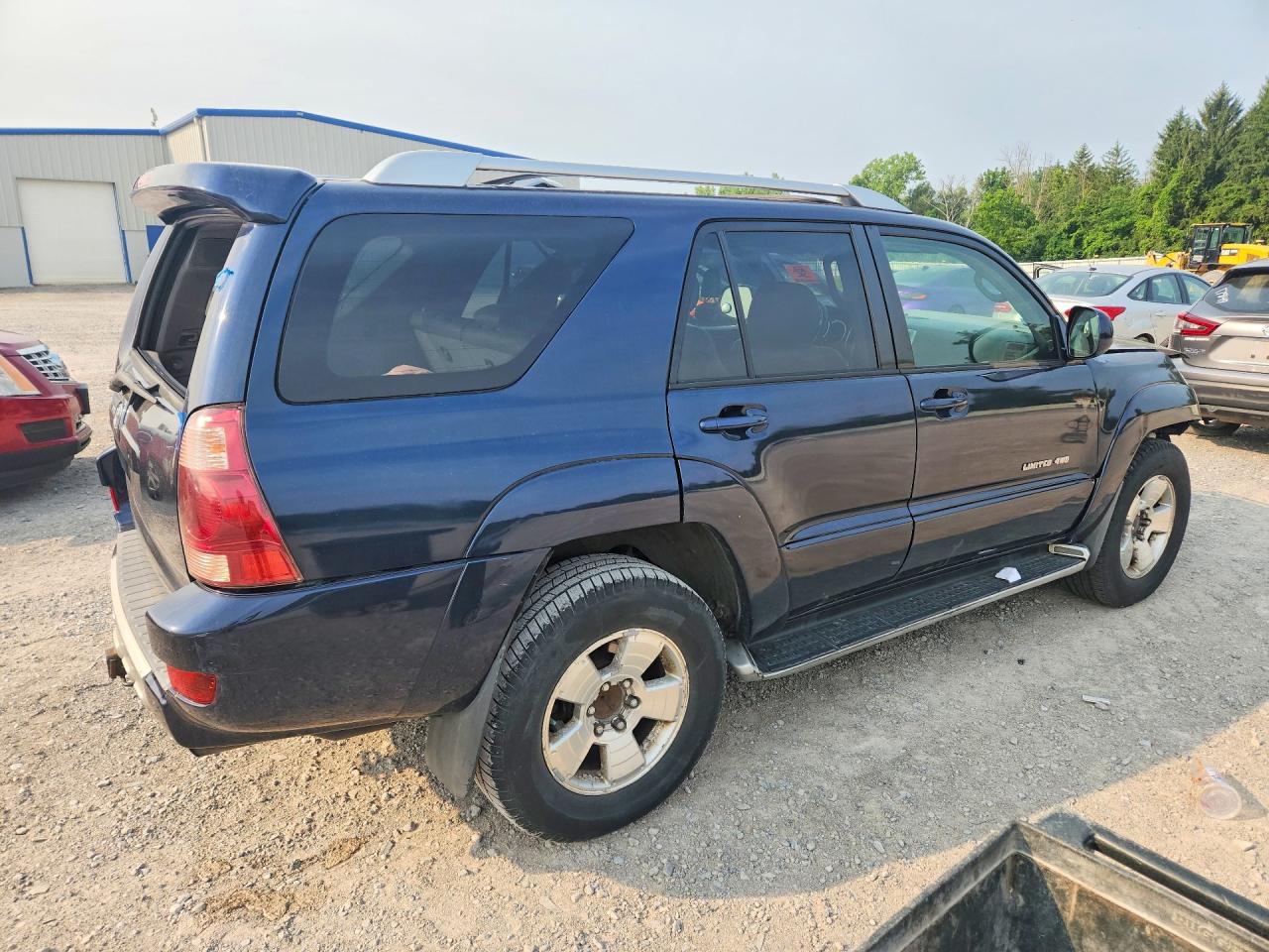 2004 Toyota 4runner Limited Blue vin: JTEBU17R548026457