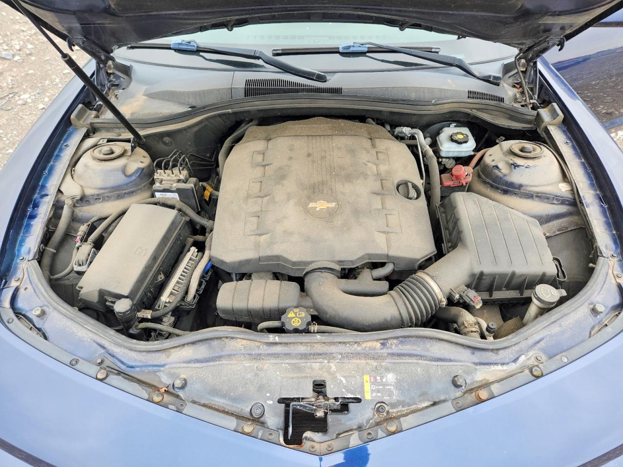 2012 Chevrolet Camaro Lt Blue vin: 2G1FB1E38C9132410