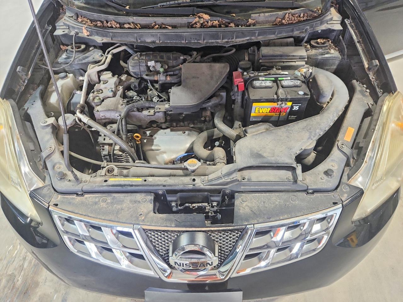 2012 Nissan Rogue S Black vin: JN8AS5MV4CW366454