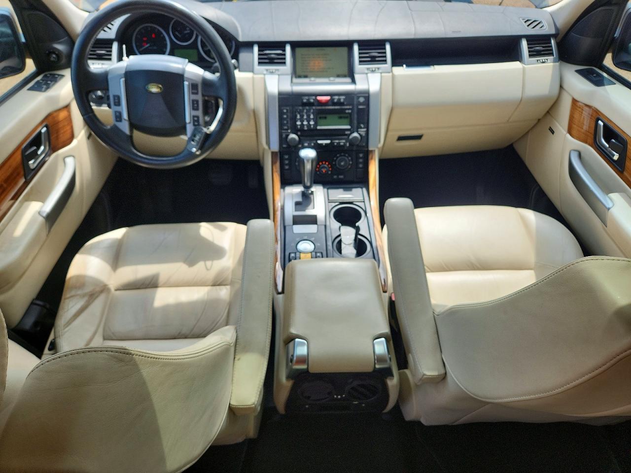 2008 Land Rover Range Rover Sport Hse Черный vin: SALSK25458A152607