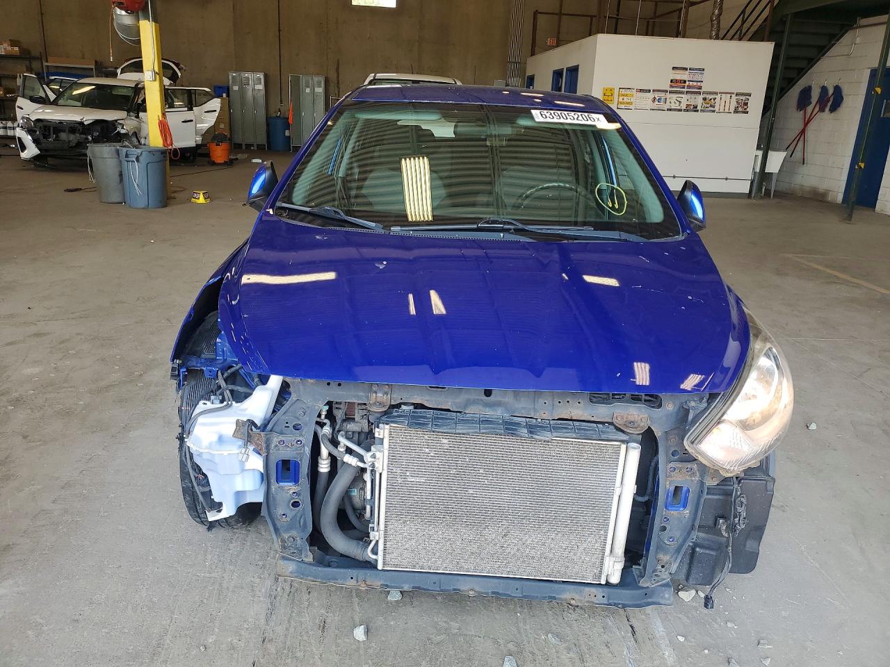 2013 Hyundai Accent Gs Blue vin: KMHCT5AE7DU061657