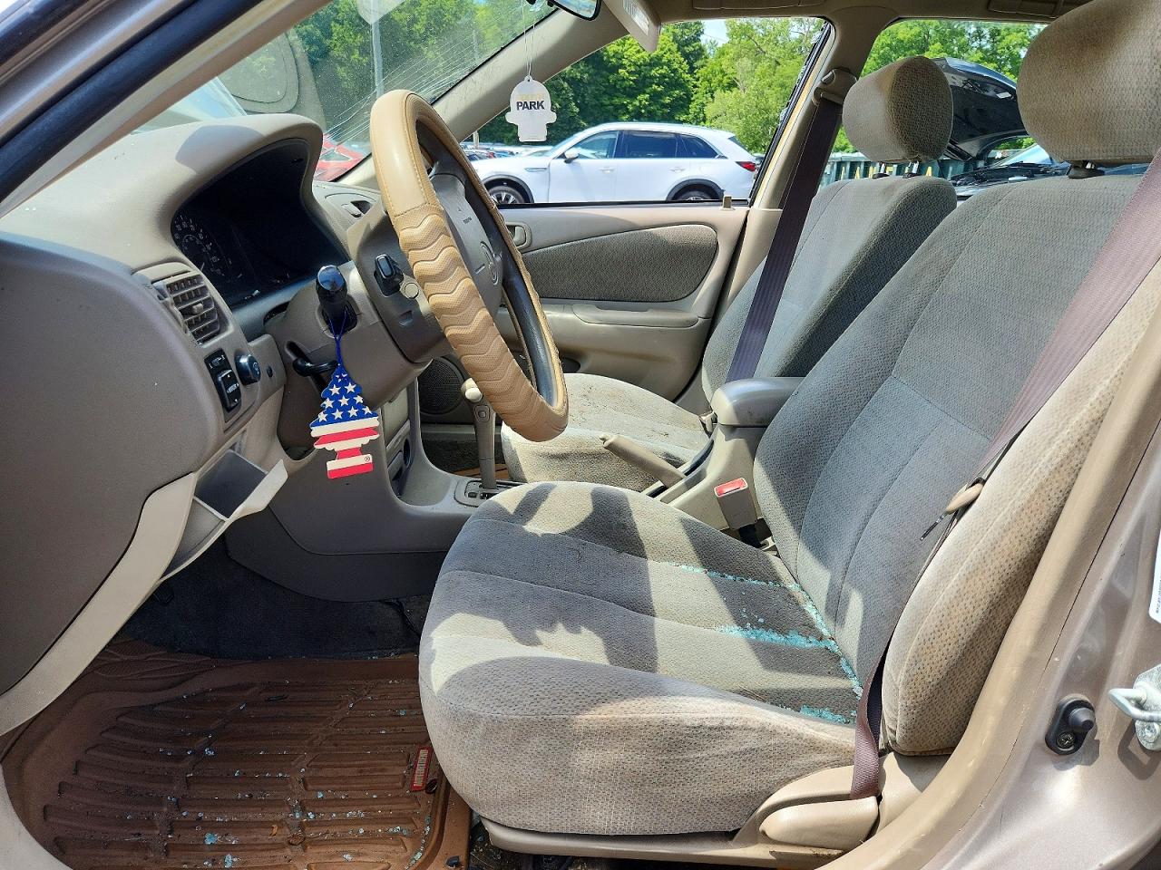 2002 Toyota Corolla Le Бежевый vin: 2T1BR12E82C548835