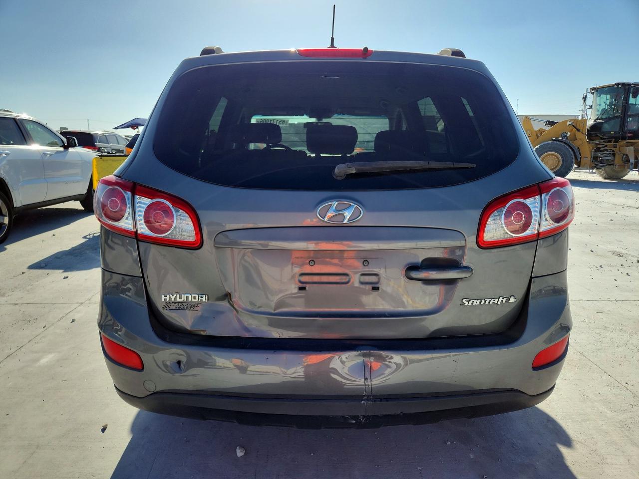 2010 Hyundai Santa Fe Gls Gray vin: 5NMSG3AB2AH408698