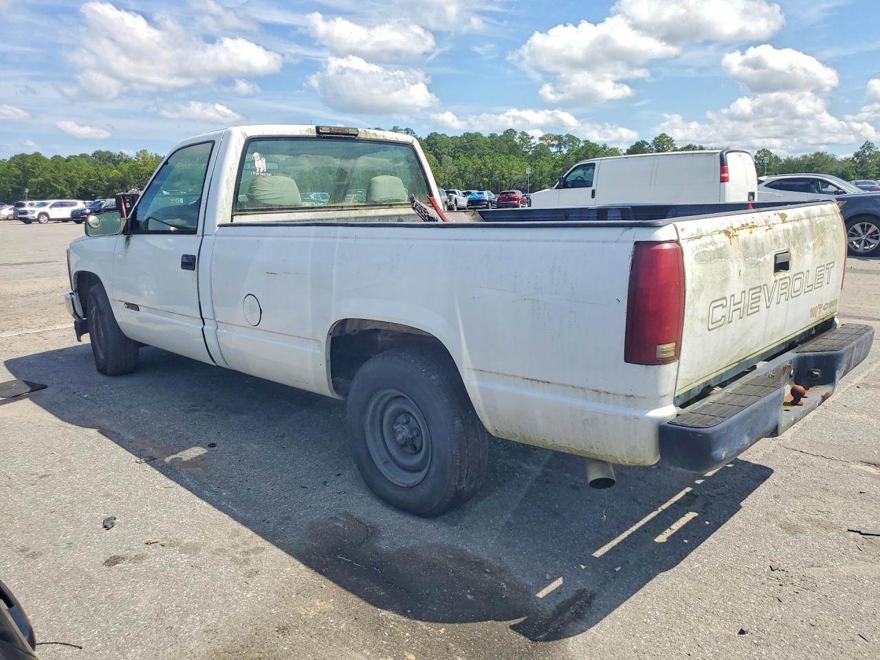 1996 Chevrolet Gmt-400 C1500 White vin: 1GCEC14W3TZ172217