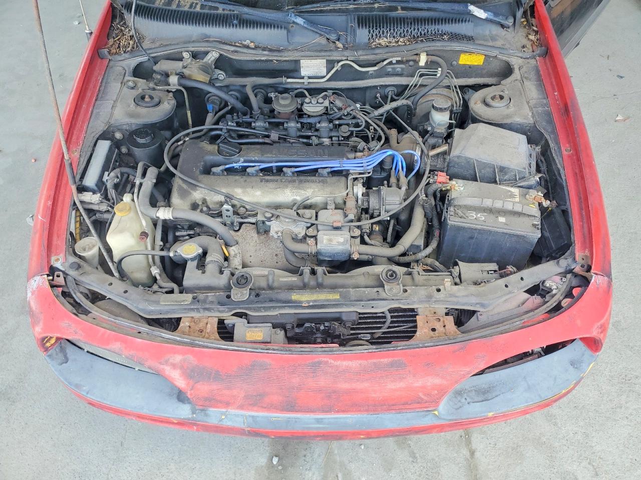 1991 Nissan Nx 2000 Black vin: JN1GB36C9MU001287