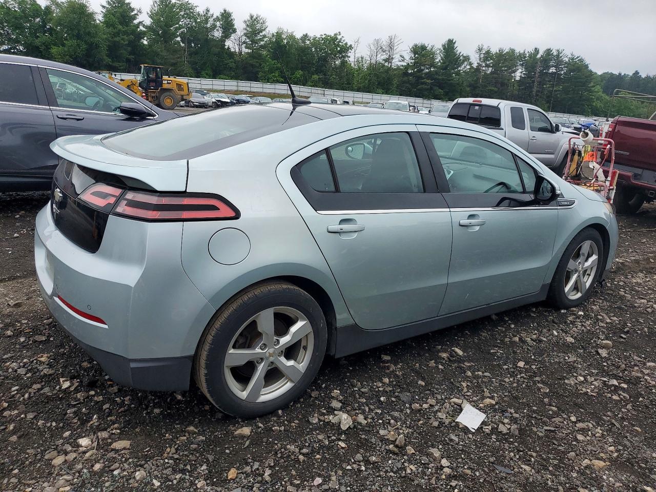 2012 Chevrolet Volt Blue vin: 1G1RA6E42CU101971