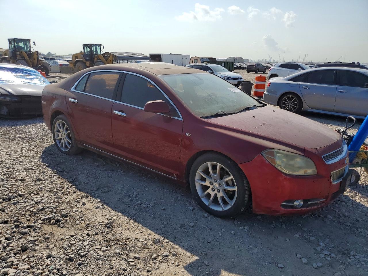 2008 Chevrolet Malibu Ltz Maroon vin: 1G1ZK577X8F296017