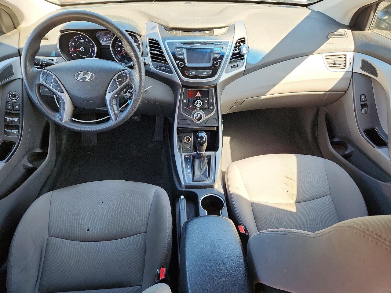 2015 Hyundai Elantra Se Black vin: 5NPDH4AEXFH595057