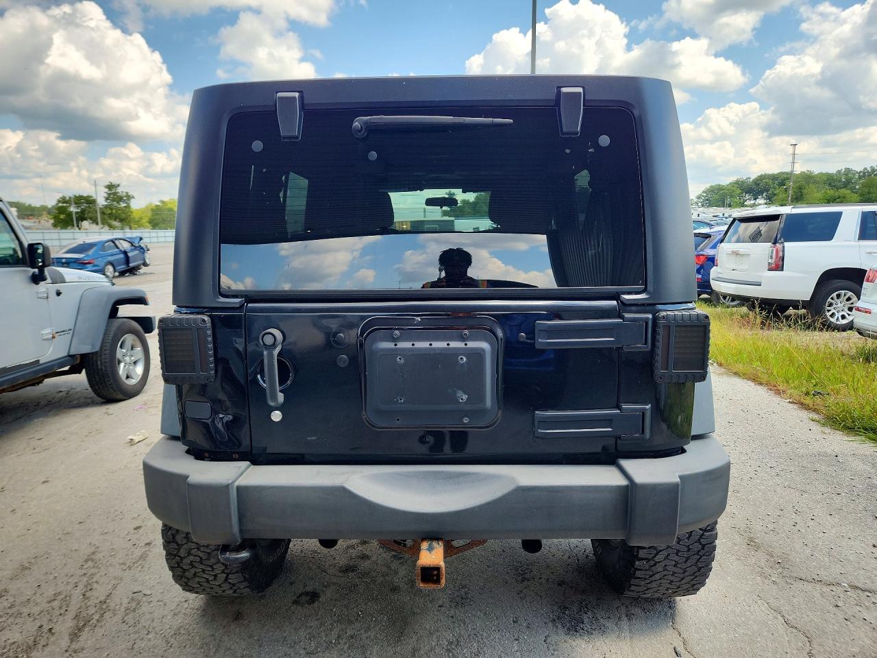 2011 Jeep Wrangler Unlimited Sport Black vin: 1J4BA3H18BL637721