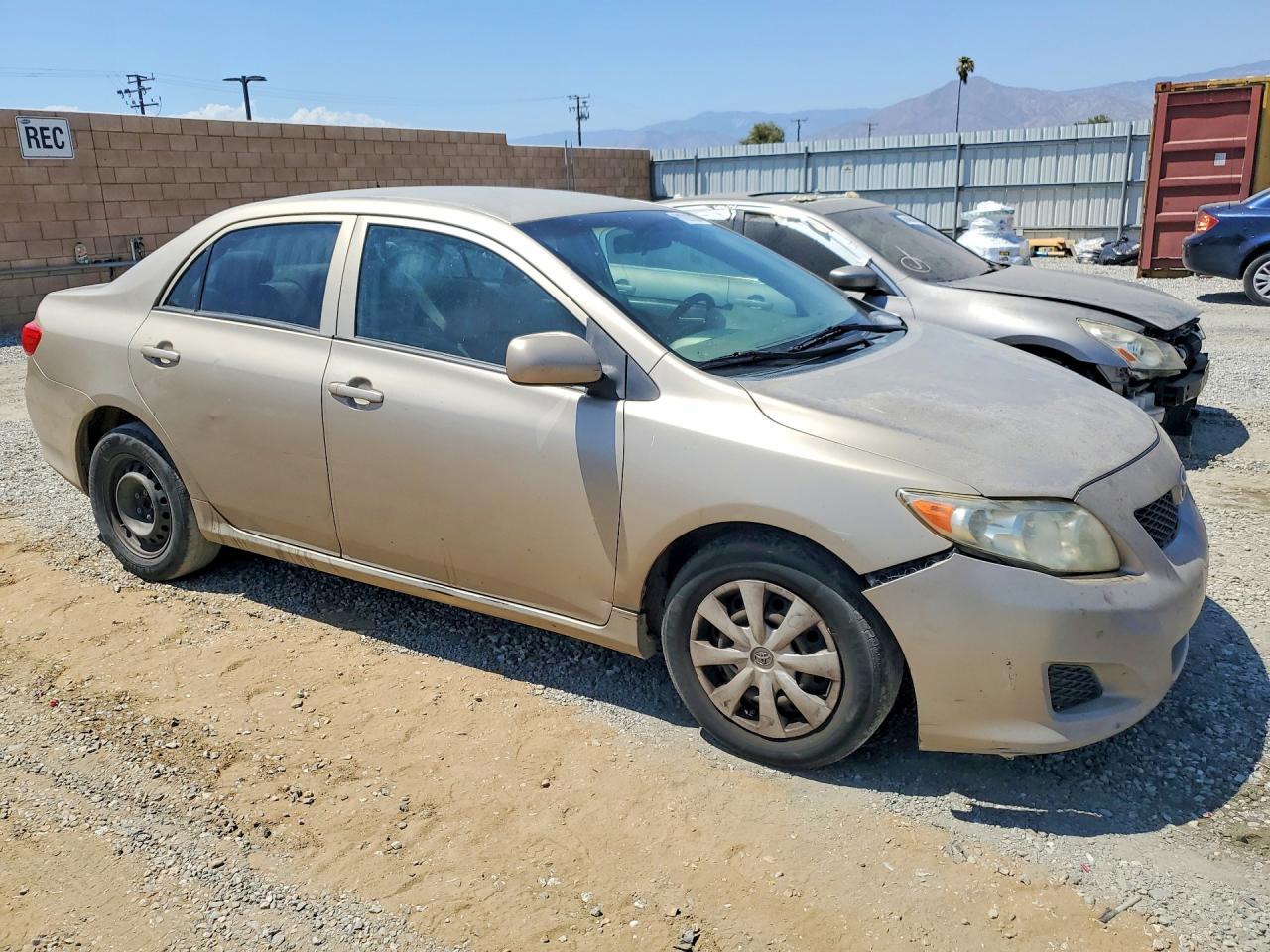 2010 Toyota Corolla Le Gold vin: 2T1BU4EE8AC354896