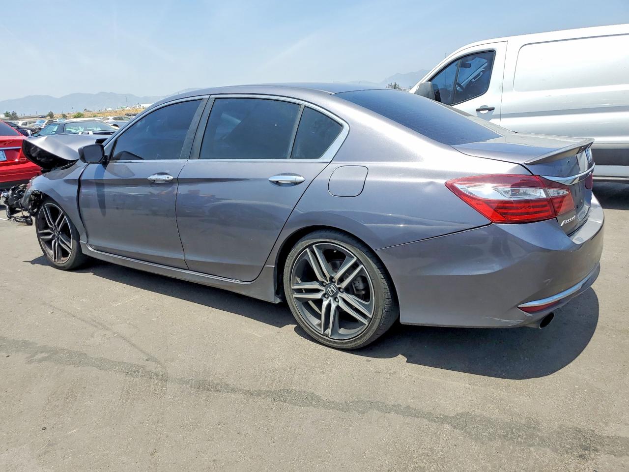 2017 Honda Accord Sport Special Edition Серый vin: 1HGCR2F18HA251399