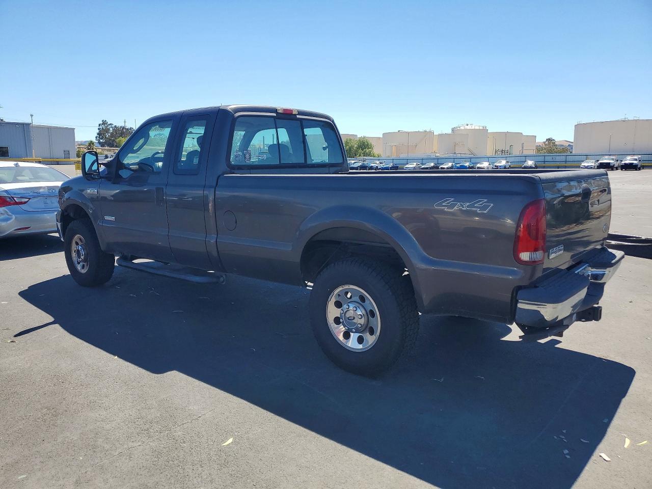 2005 Ford F250 Super Duty Gray vin: 1FTSX21P05EB21584