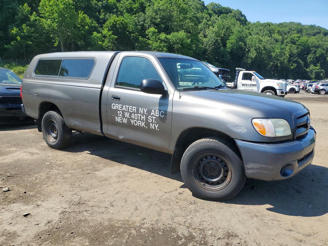 2006 Toyota Tundra Base Brown vin: 5TBJU32116S458919