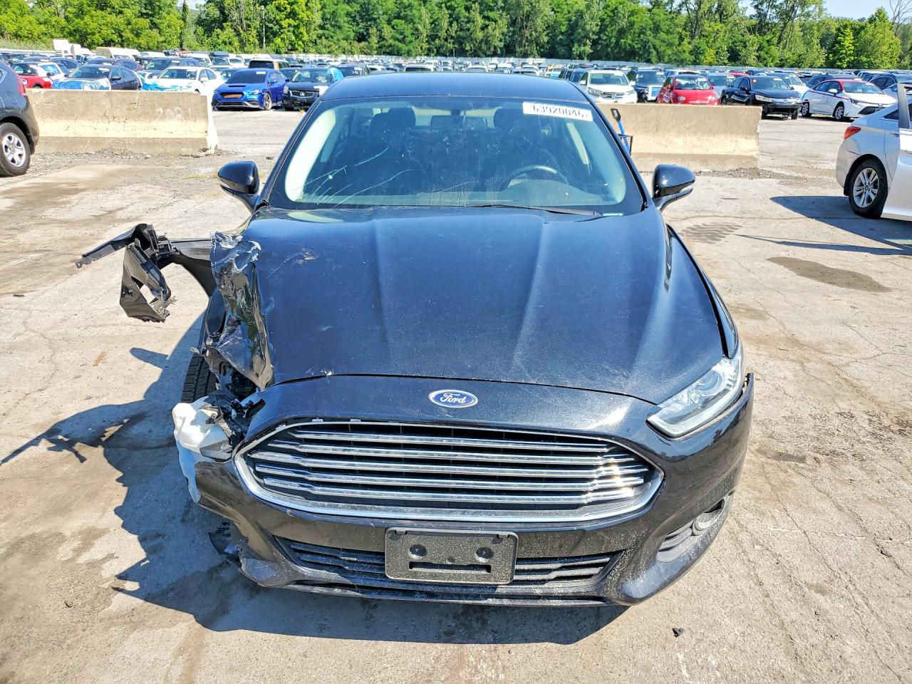 2014 Ford Fusion Se Hybrid Black vin: 3FA6P0LU4ER181248