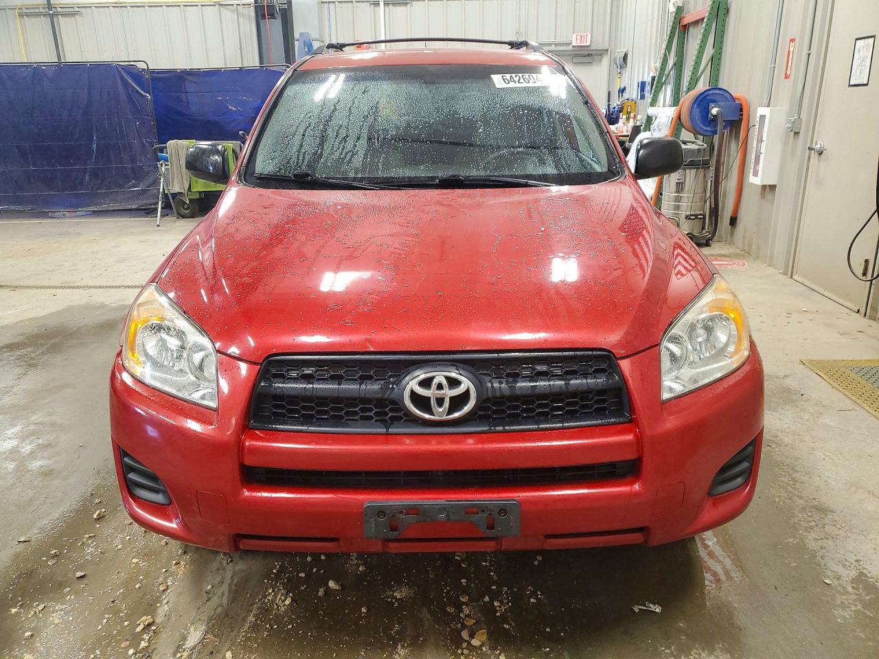 2010 Toyota Rav4 Base Red vin: JTMBF4DV7A5021856