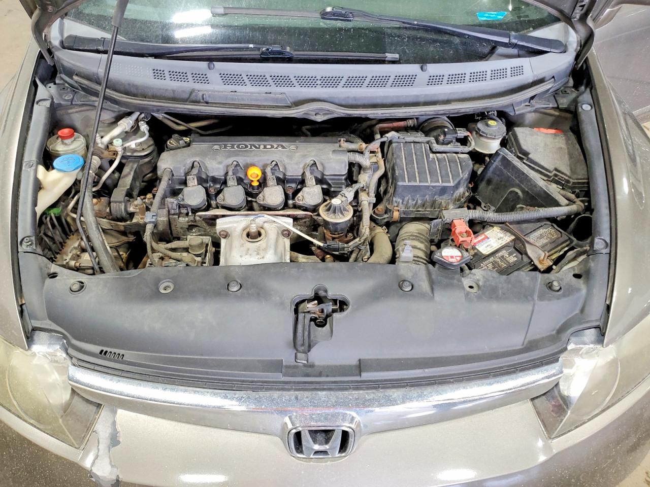 2008 Honda Civic Lx Gray vin: 2HGFA16528H335916