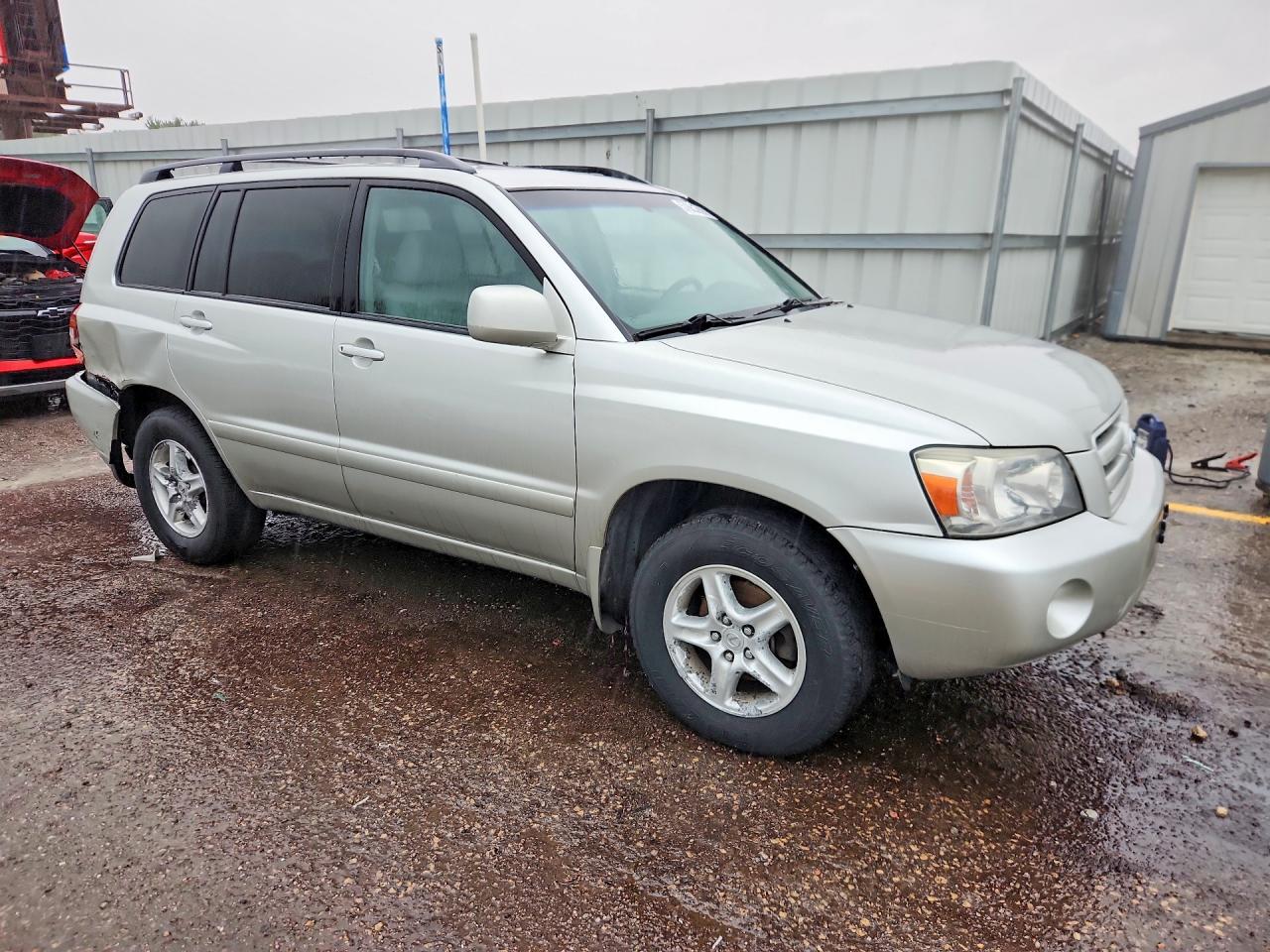 2006 Toyota Highlander Limited Silver vin: JTEEP21A360167977