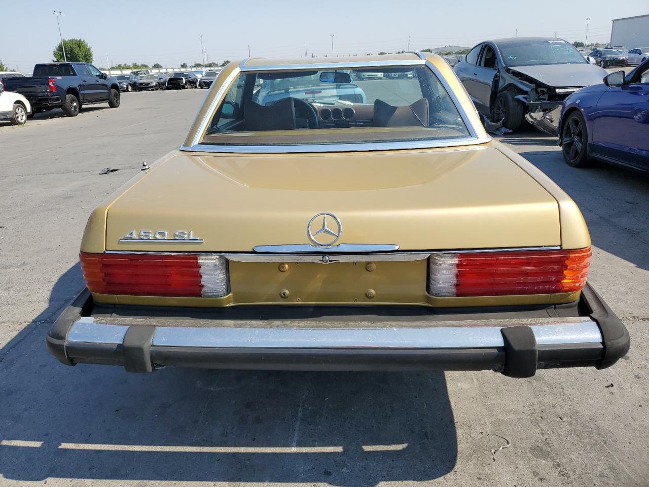 1979 Mercedes Benz 450sl Gold vin: 10704412049130