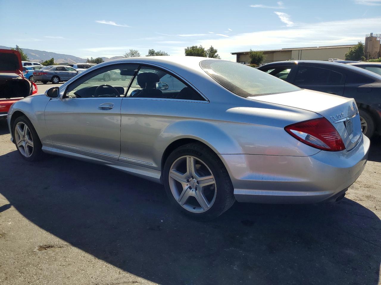 2008 Mercedes-benz Cl 550 Silver vin: WDDEJ71X88A014764