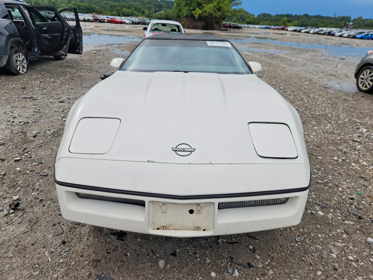 1988 Chevrolet Corvette White vin: 1G1YY2185J5104203