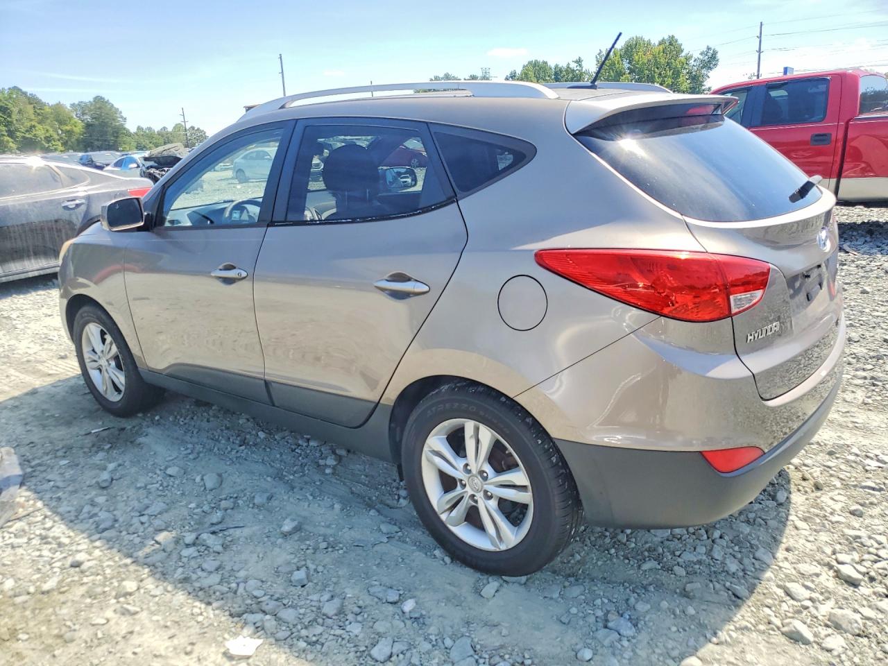 2011 Hyundai Tucson Gls Tan vin: KM8JUCAC4BU313319