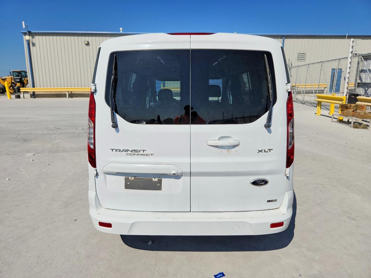 2014 Ford Transit Connect Xlt White vin: NM0GS9F75E1141193