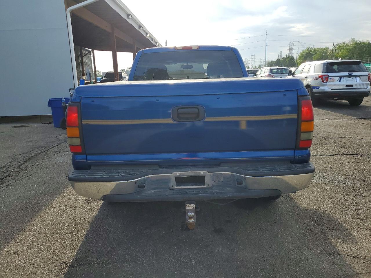 2004 Gmc New Sierra C1500 Blue vin: 1GTEC19V34Z222440