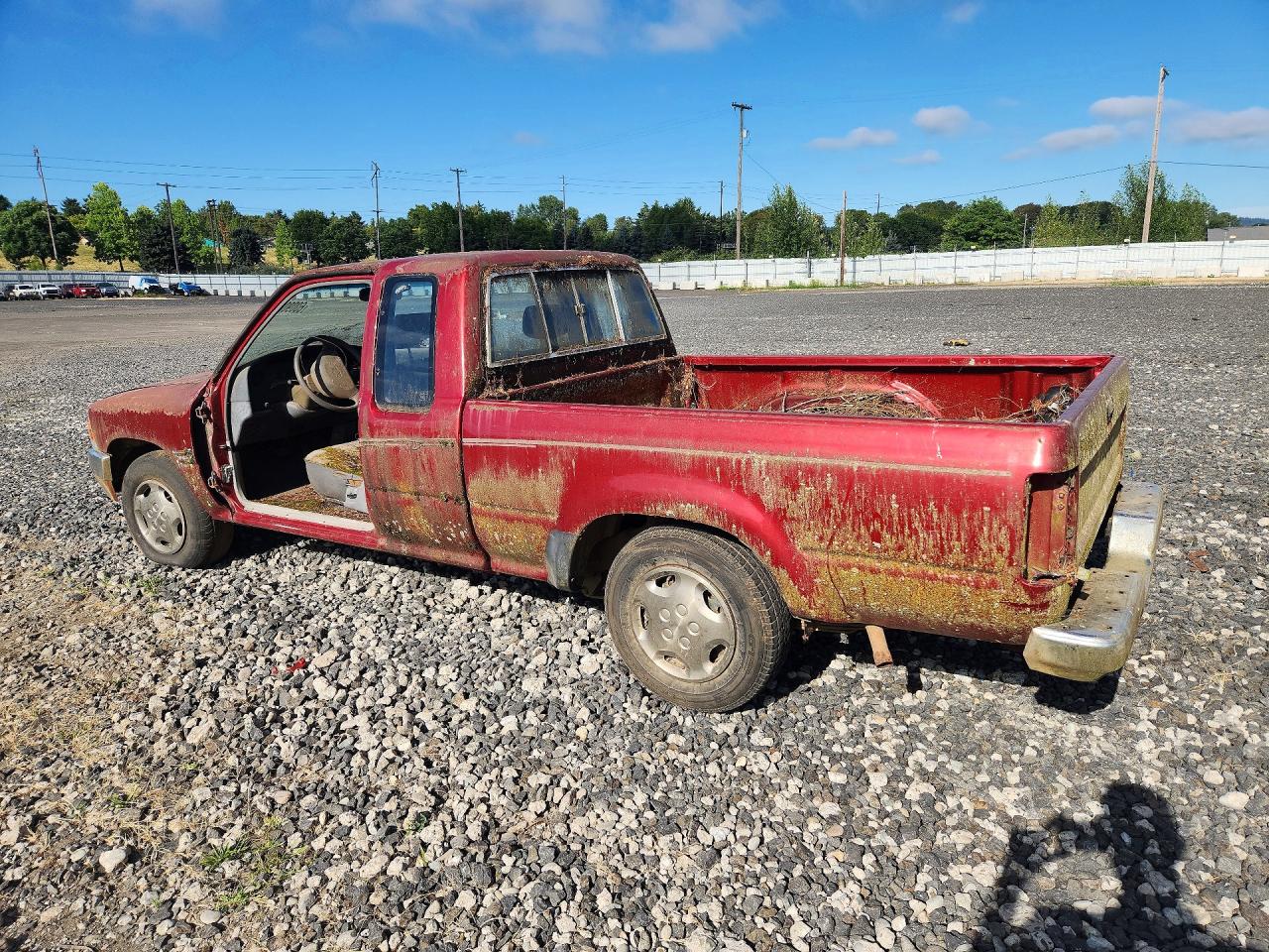 1992 Toyota Pickup Burgundy vin: JT4RN93PXN5049349