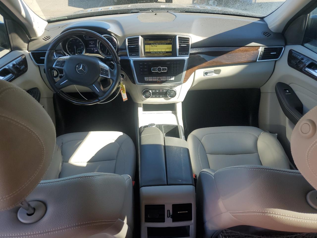 2012 Mercedes-benz Ml 350 4matic Charcoal vin: 4JGDA5HB9CA020162