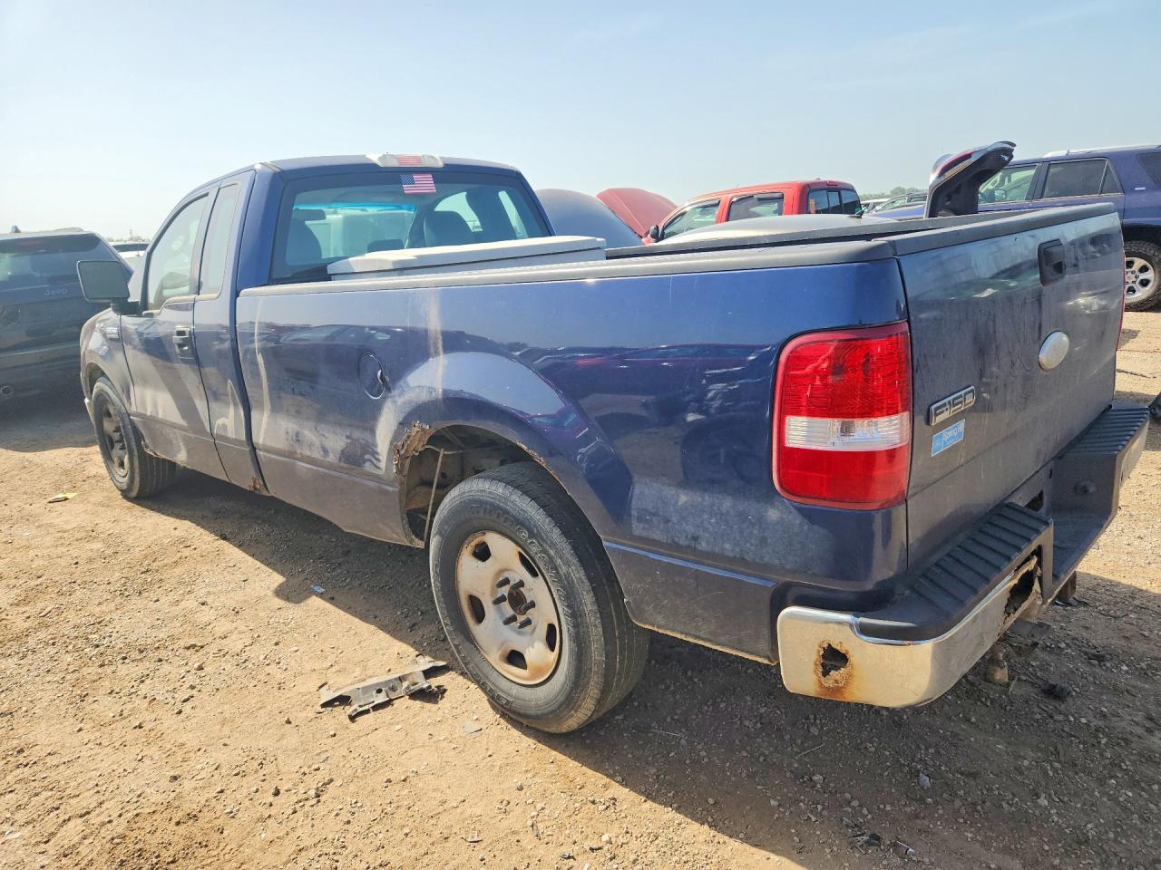 2008 Ford F150 Blue vin: 1FTRF12238KB63090