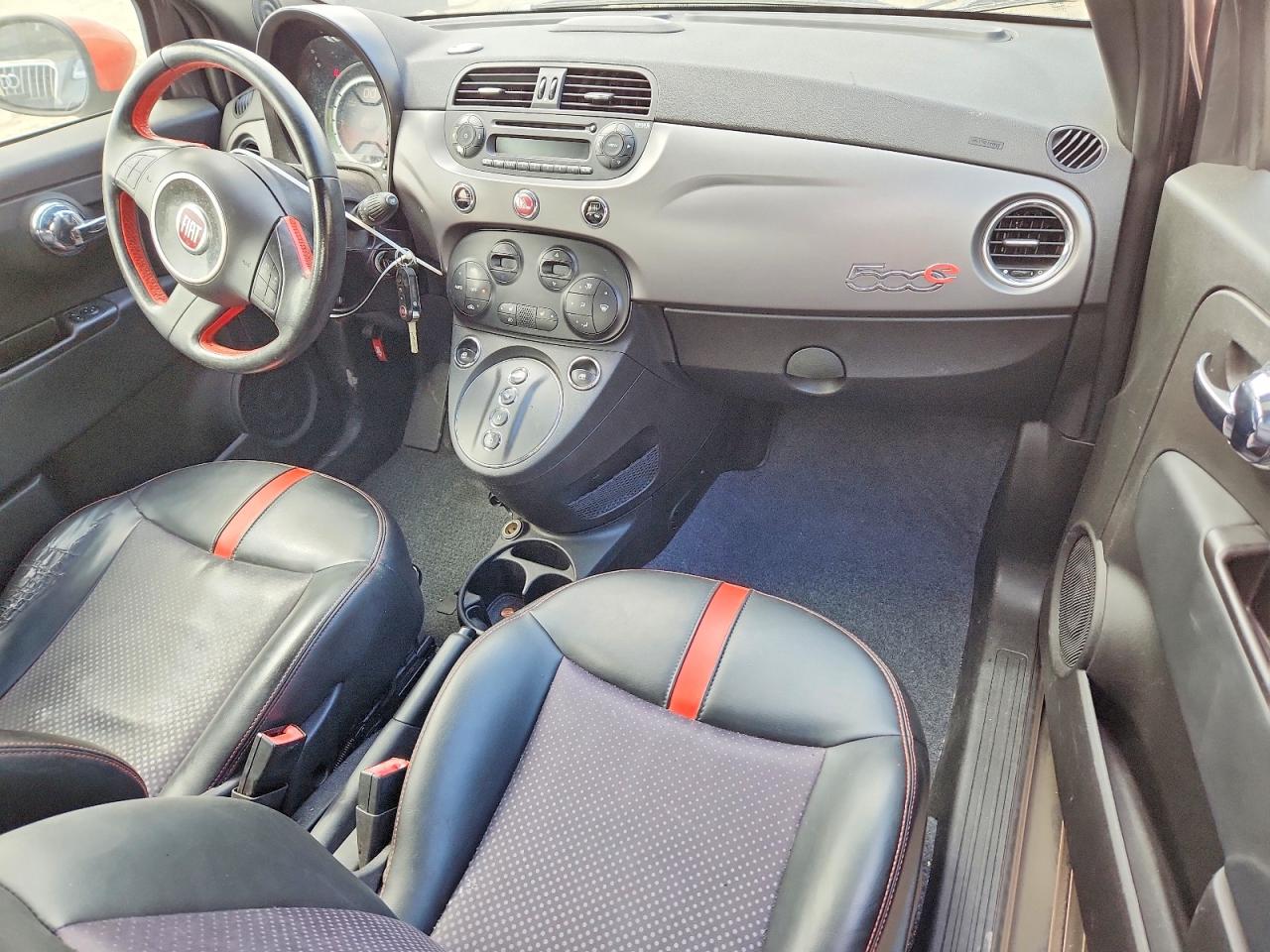 2014 Fiat 500 Electric Серый vin: 3C3CFFGE8ET208576