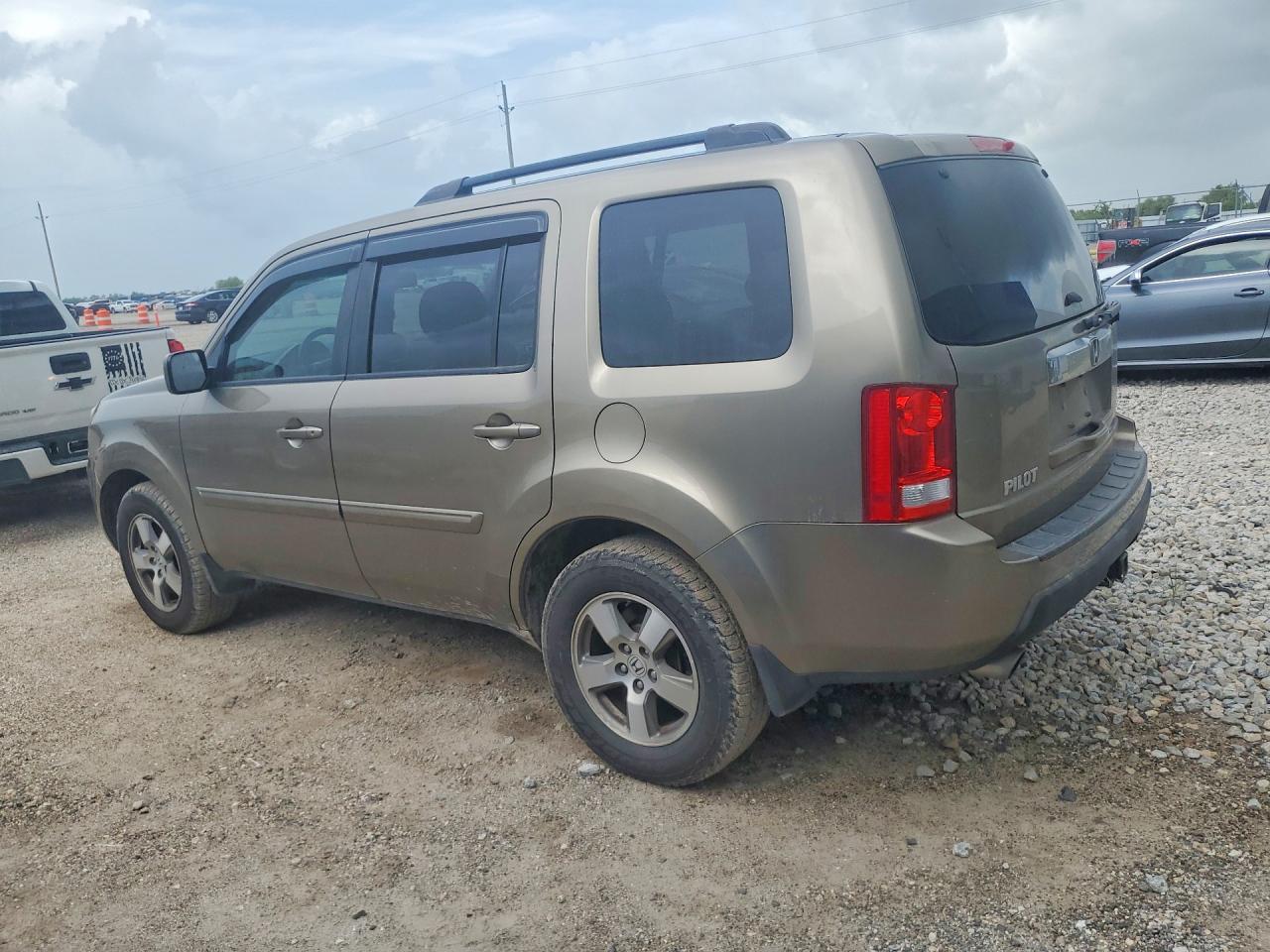 2010 Honda Pilot Exl Tan vin: 5FNYF3H54AB020970