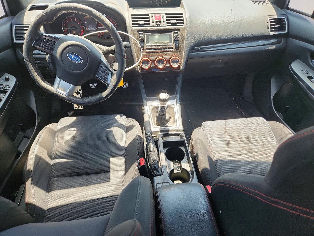 2015 Subaru Wrx Silver vin: JF1VA1A66F9825627