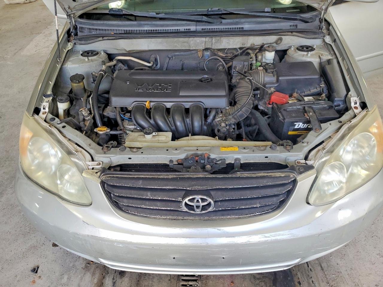 2003 Toyota Corolla S Silver vin: 2T1BR32E33C147724