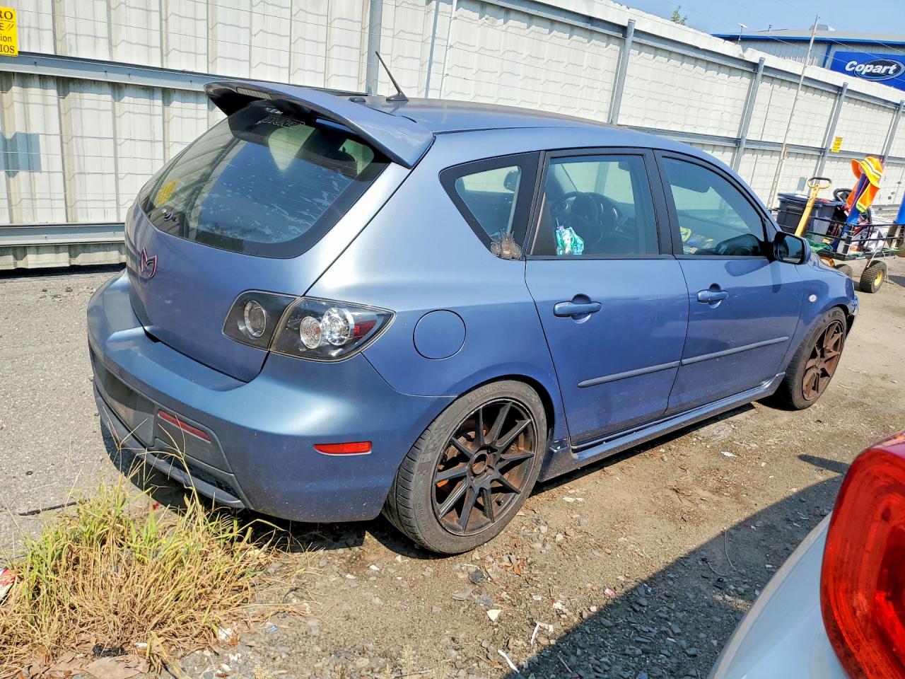2008 Mazda Speed 3 Blue vin: JM1BK34L181831196