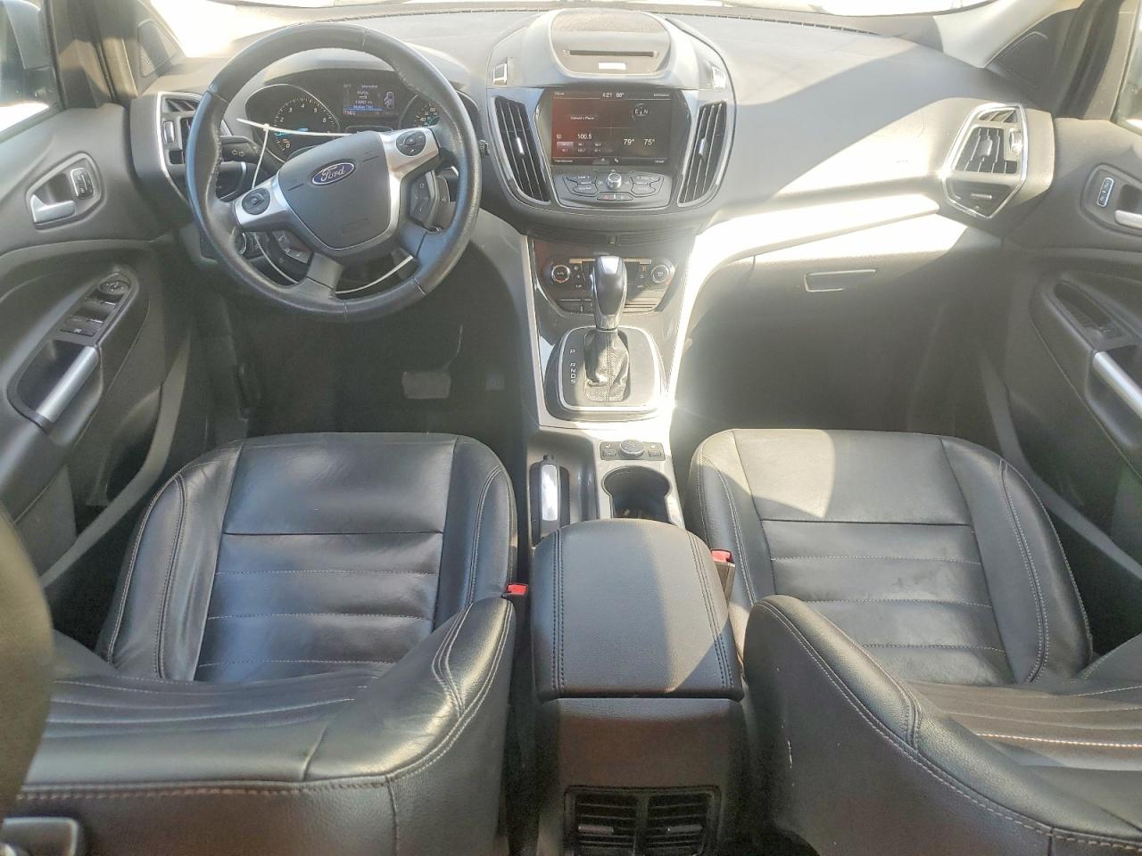 2013 Ford Escape Sel Gray vin: 1FMCU0H99DUD11201