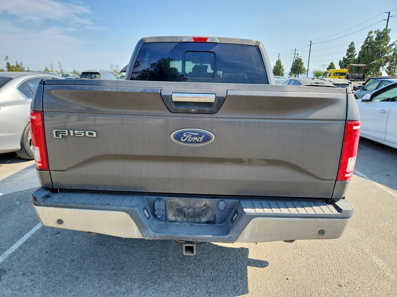 2015 Ford F150 Supercrew Gray vin: 1FTEW1CG6FFA10962