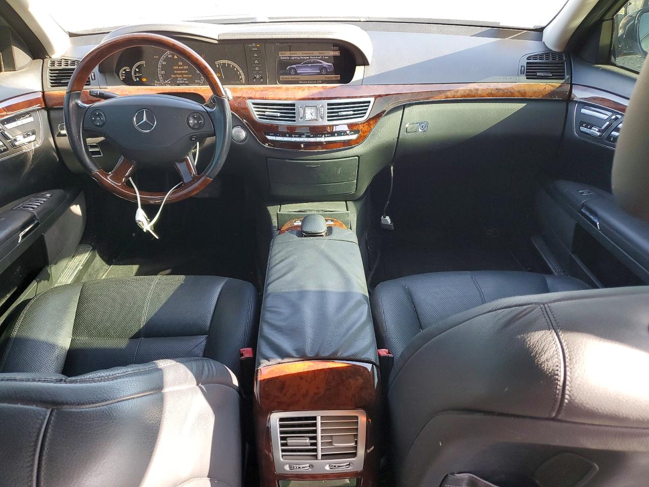 2008 Mercedes-benz S 550 Черный vin: WDDNG71X78A220303