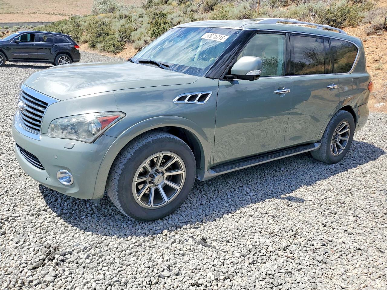 2012 Infiniti Qx56 Base Green vin: JN8AZ2NC4C9316031