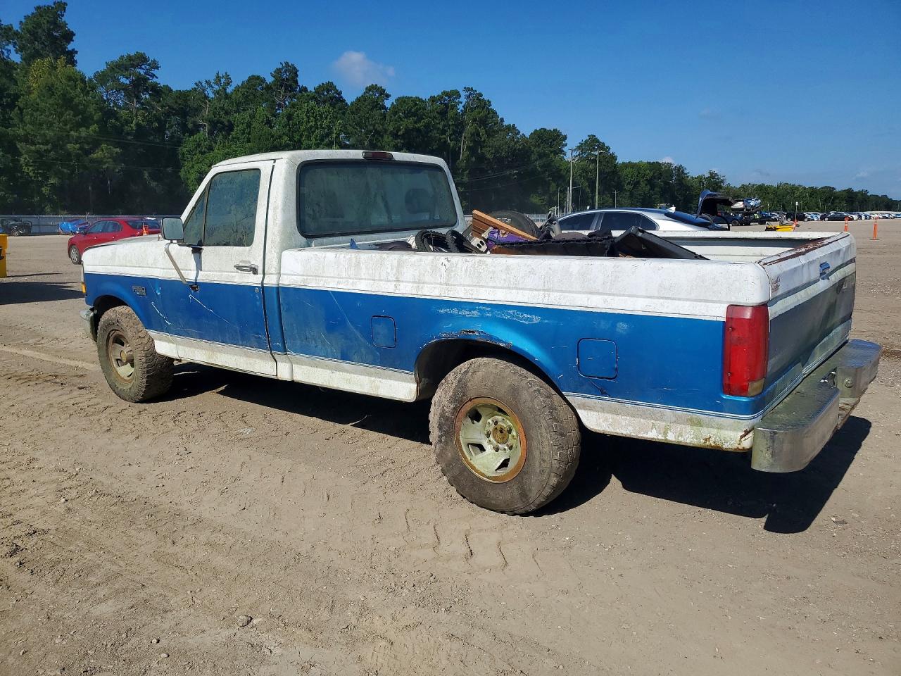 1994 Ford F150 Blue vin: 2FTDF15Y2RCA16890