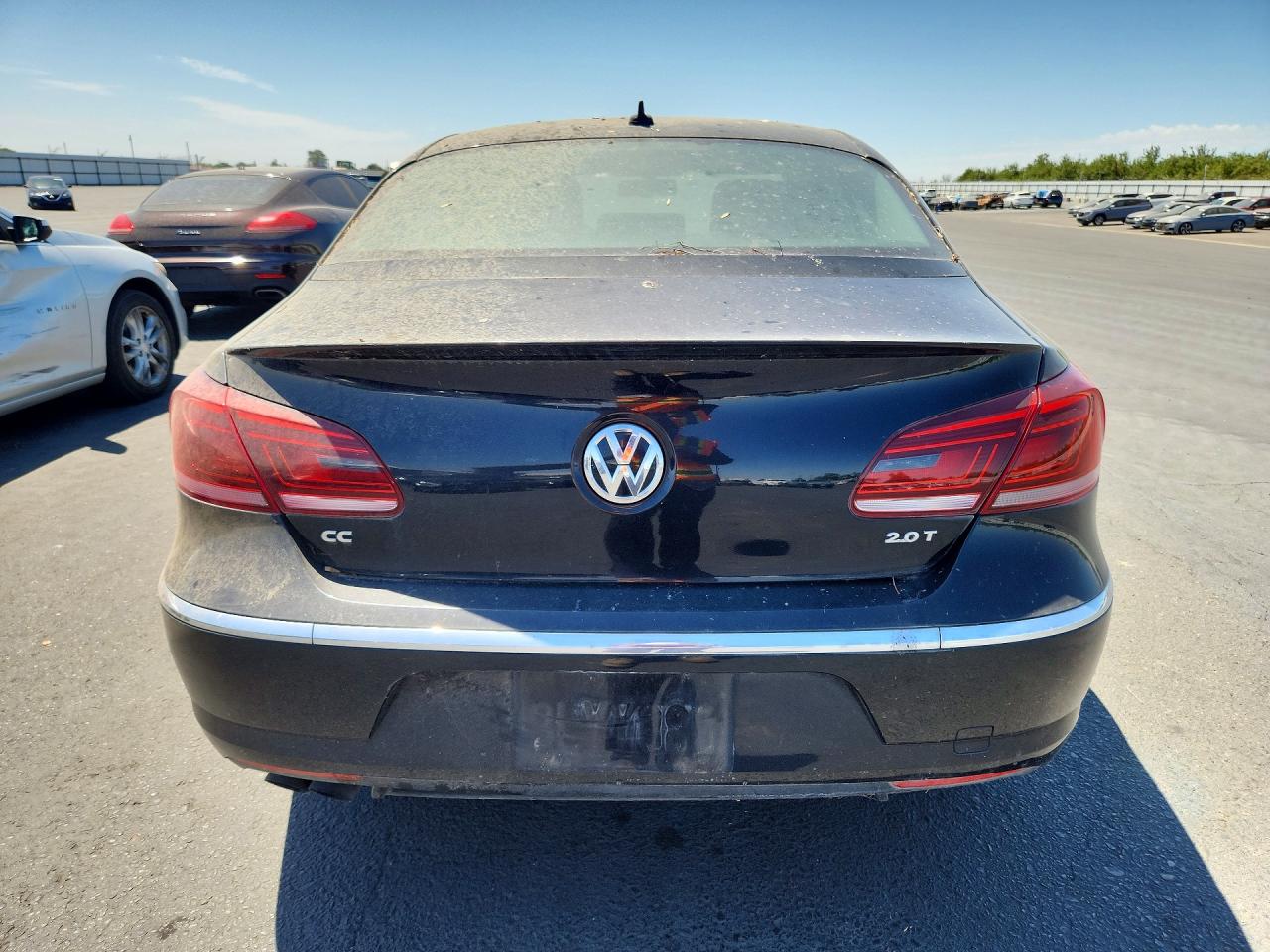 2015 Volkswagen Cc Sport Black vin: WVWBP7AN8FE827179