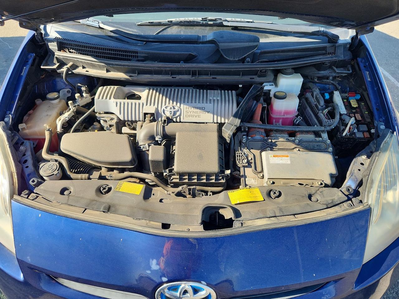 2011 Toyota Prius Two Blue vin: JTDKN3DU3B1384832