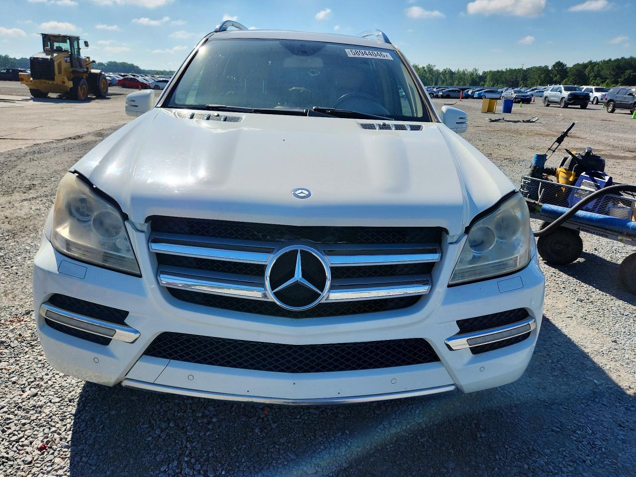 2011 Mercedes-benz Gl 450 4matic White vin: 4JGBF7BEXBA641156