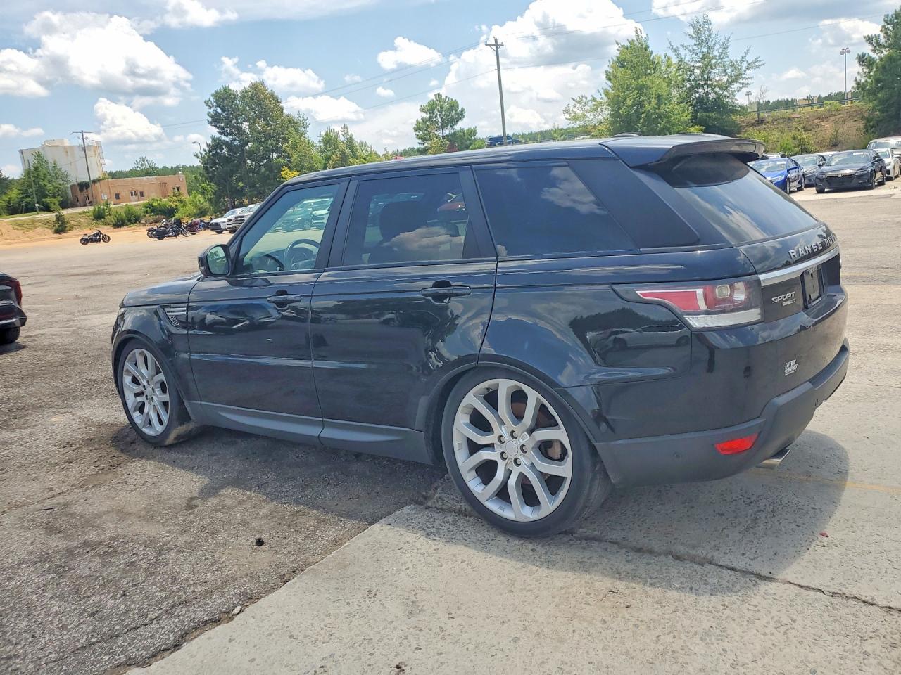 2015 Land Rover Range Rover Sport Hse Черный vin: SALWR2VF4FA624873