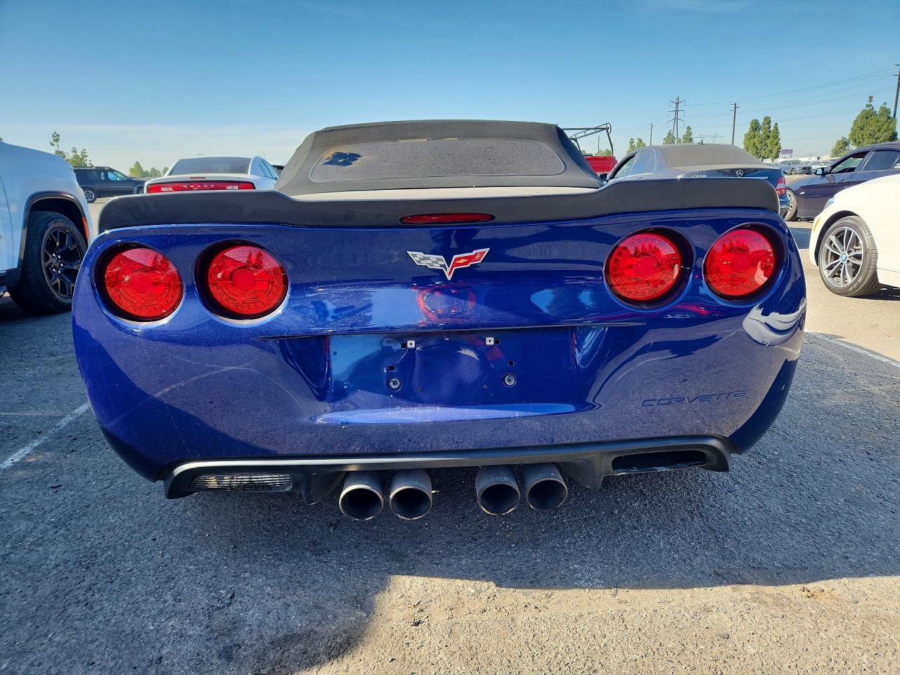 2006 Chevrolet Corvette Blue vin: 1G1YY36U665119022