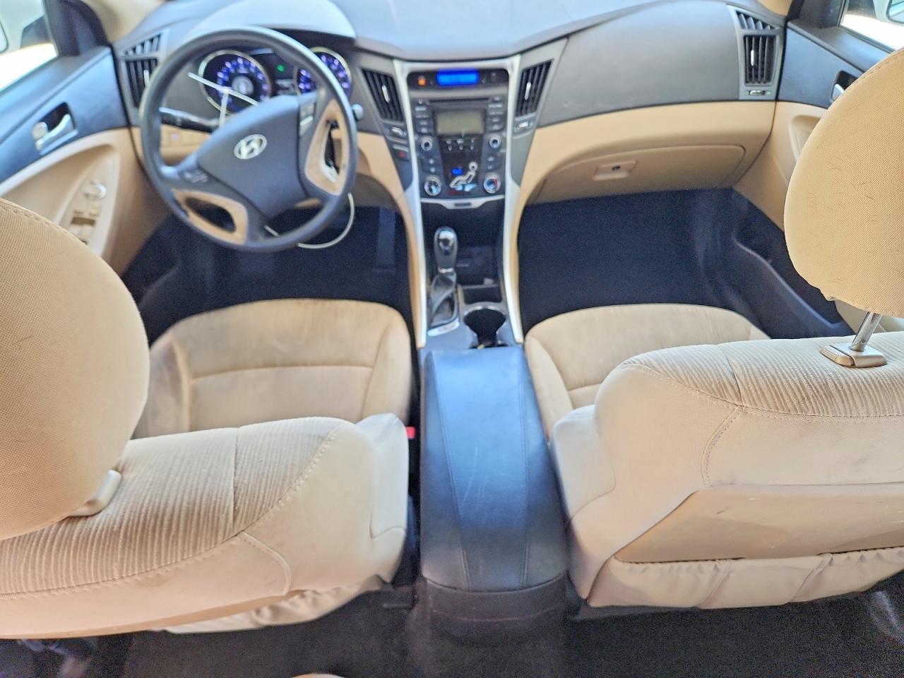 2013 Hyundai Sonata Gls White vin: 5NPEB4AC9DH623920