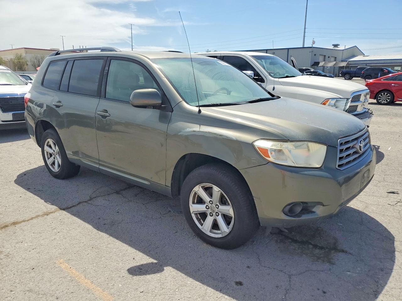 2008 Toyota Highlander Base Gray vin: JTEES41AX82046798
