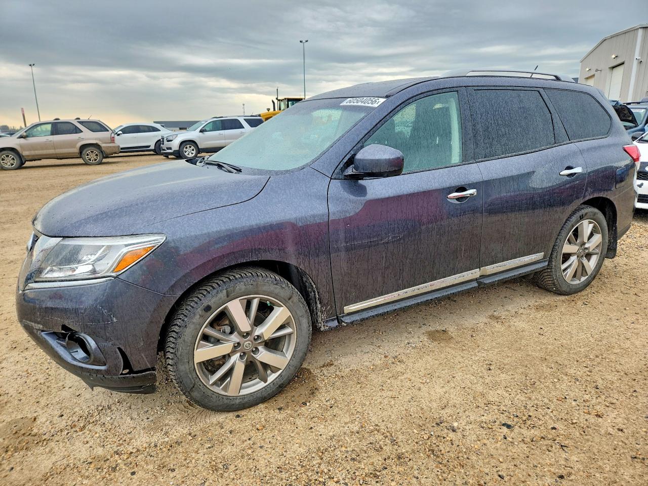 2014 Nissan Pathfinder S Gray vin: 5N1AR2MM3EC702401
