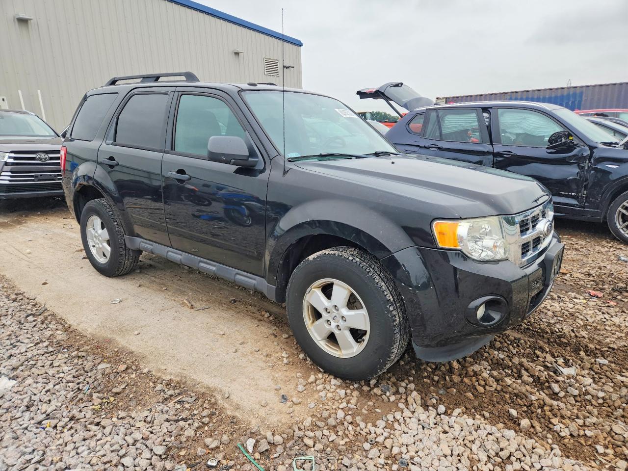 2012 Ford Escape Xlt Black vin: 1FMCU0DG8CKC84684